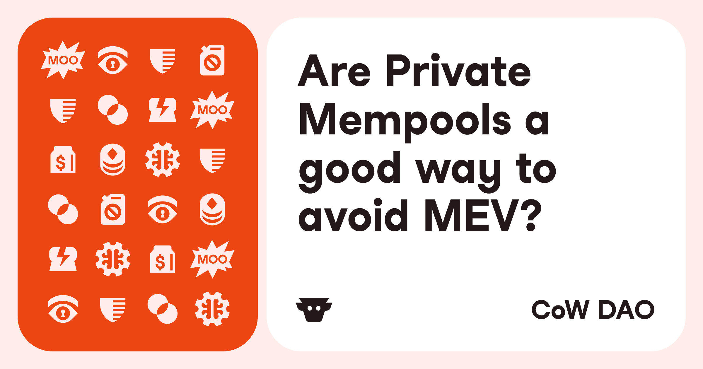 Cover image for article: Are Private Mempools a good way to avoid MEV?